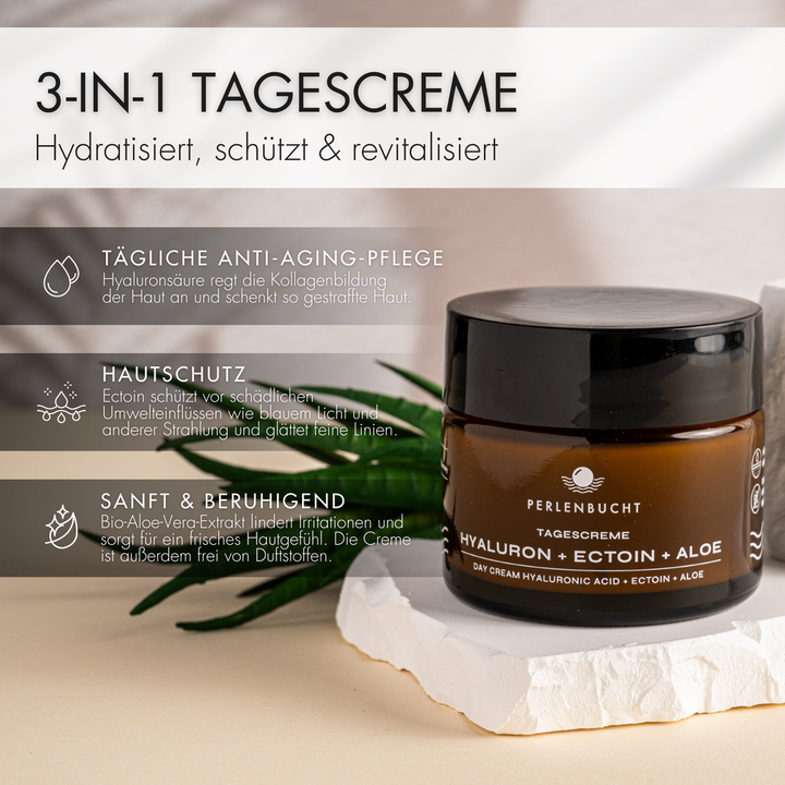 Day cream Hyaluron + Ectoin + Aloe