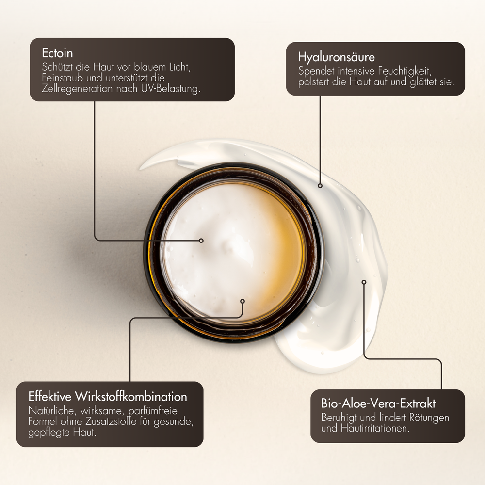 Day cream Hyaluron + Ectoin + Aloe