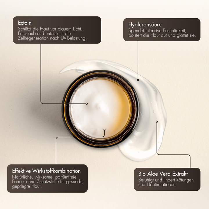 Day cream Hyaluron + Ectoin + Aloe